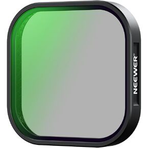 NEEWER PL Filter for Hero 13, Multicoated HD Optical Glass Polarizer Polarizing Lens Filter Action Camera Accessories Compatible with GoPro Hero 13 12 Creator Edition Go Pro 11 10 9 Black, FL-A76