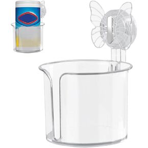 Wipes Holder for Bathroom, Compatible with Clorox Wipes, Wall-Mount for Easy Installation, Ideal Wipes Container, Wipe Dispenser for Bathroom, Kitchen, Office, Gym, No Wipes Included