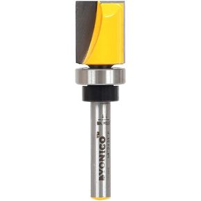 YONICO Router Bits Pattern Bit Flush Trim 5/8-Inch Diameter 1/4-Inch Shank 14126q