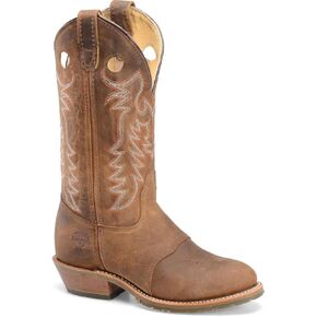 DOUBLE-H 12" Daniela Women's Western Boots - Stylish Buckaroo Leather Footwear for Ranch and Rodeo Adventures