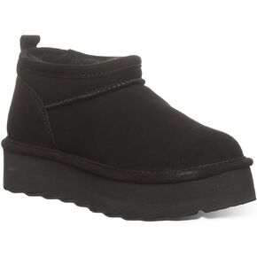 BEARPAW Women's Retro Super Shorty Boot | Women's Ankle Boot | Women's Slip On Boot | Comfortable Winter Boot | Multiple Colors & Sizes