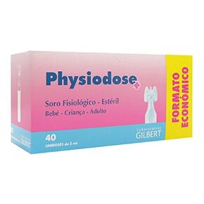 Gilbert Physiodose Physiological Serum Monodoses 40x5ml