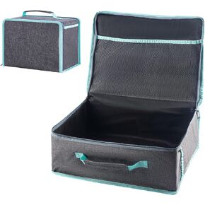 Photo Storage Box Protective Bag 5x7inch 18inner Photo cases，Photo Keeper For Home office organization