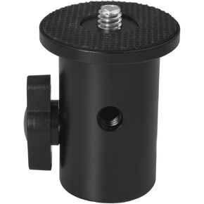 Flash Bracket 1/4 Connector Light Stand Adapter Head Live Tripod Studio Photo Equipment Hole I.D. 5/8 inch Camera Accessory Mounting Adapter