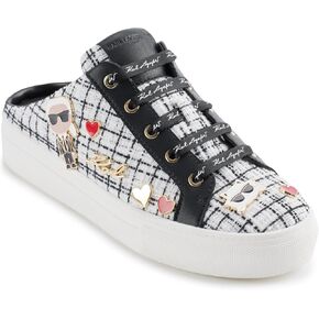 KARL LAGERFELD Women's Cushioned Insole Everyday Cambria-Sneaker Mule