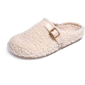 PepStep Womens Suede or Fur Clog Mules - Low Platform Slip On Closed Toe Arch Support Cork Slide Slippers for Ladies