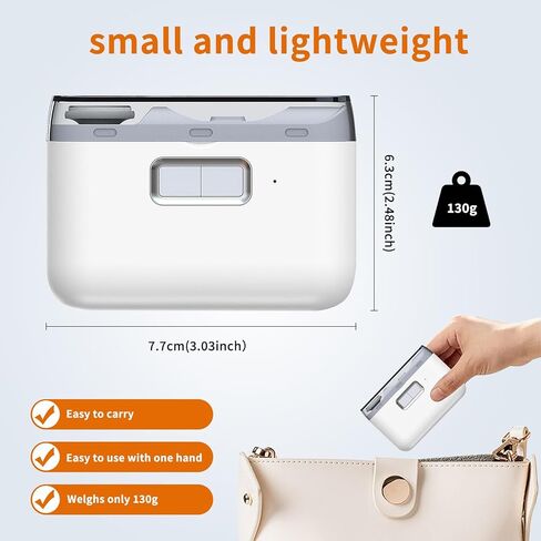 الكليف الكهربائي الأظافر ، 3 سرعات تقليم الأظافر الكهربائية التلقائي للبالغين كبار السن الأطفال مع ضوء LED ، الكليبرز الأظافر الكهربائية القابلة لإعادة الشحن للرجال in Kuwait