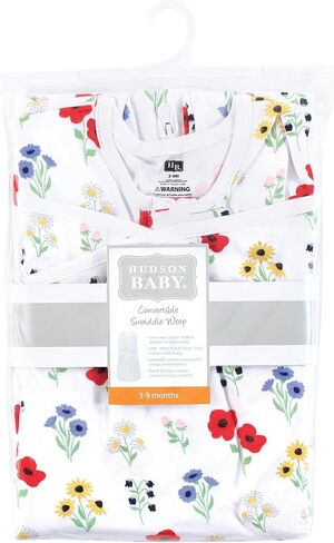 Hudson Baby Unisex Baby Convertible Swaddle Sleep Sack in Saudi Arabia