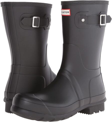 هنتر الأصلي أحذية المطر القصيرة الأسود 10 م in Kuwait