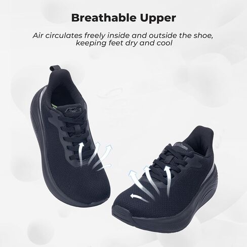 QAUPPE Wide Toe Box Shoes Women Arch Support Walking Sneakers Tennis Sneakers Orthotic Plantar Fasciitis Shoes US 6-11 in Saudi Arabia