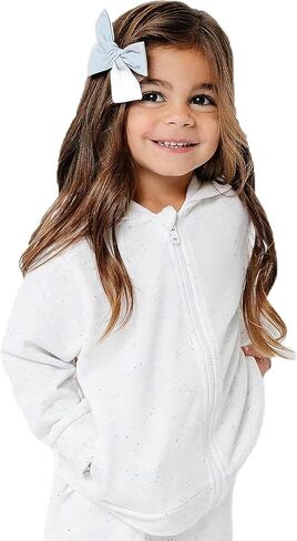 Copper Pearl Zip Up Hoodie - Made of Ultra-Soft, Breathable Luxe French Terry Fabric, Baby Hoodie and Toddler Jacket in Saudi Arabia