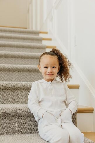 Copper Pearl Zip Up Hoodie - Made of Ultra-Soft, Breathable Luxe French Terry Fabric, Baby Hoodie and Toddler Jacket in Saudi Arabia