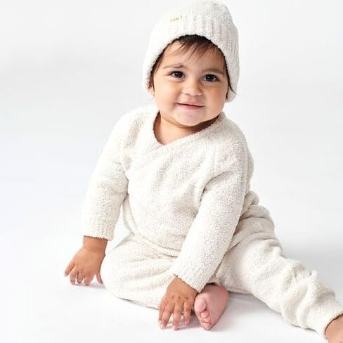 7AM Enfant Baby Wrap Top Fuzzy - Ultra-Soft Premium Fabric Side-Snap for Baby Boy & Girl, Stylish & Comfortable in Saudi Arabia