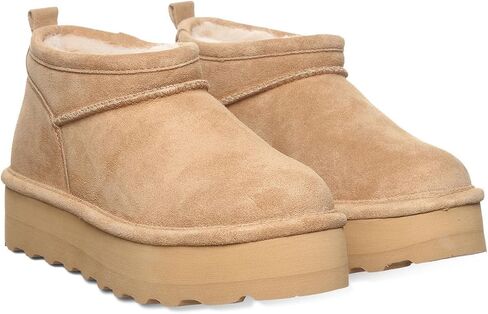 BEARPAW Women's Retro Super Shorty Boot | Women's Ankle Boot | Women's Slip On Boot | Comfortable Winter Boot | Multiple Colors & Sizes in Saudi Arabia