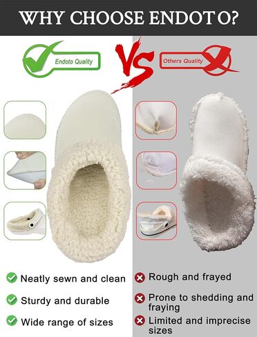 Endoto Fuzzy Inserts for Croc Replacement Fur Fluffy Fleece Liners Winter Warm Inner Lining Socks for Men and Women(Beige) in Kuwait