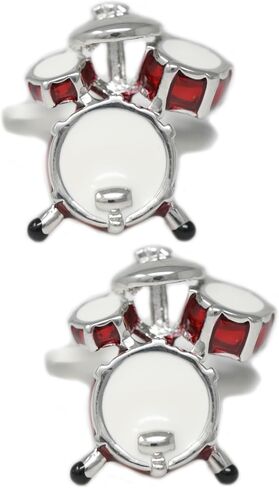 MENDEPOT Guitar Volume Tone Knobs Black Volume Tone Knob Cufflinks With Box in Kuwait