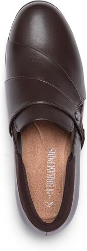DREAM PAIRS Loafers for Women Slip-on Dressy Comfortable Business Casual Work Office Faux Leather Loafer Shoes with Arch Support in Saudi Arabia
