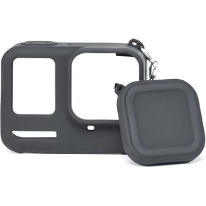 Fotoleey Silicone Case Screen Protector Lens Protector and Lens Cap for Insta360 ace pro