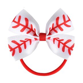 Fancheer Baby Girls Baseball Softball Print Bow Headband Infant Toddler Birthday Party Dress Up Hair Accessories