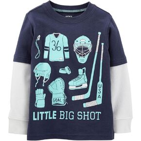 Carter's Baby Boys' Graphic Two Fer (Baby) - Navy - 3 Months