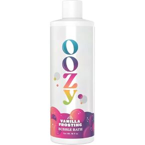 OOZE Vanila Frosting Bubble Bath for Kids (473ml) - Cruelty-Free Formula w/Sweet Vanilla Scent – Paraben-Free Kids Bubble Bath – Made in The USA