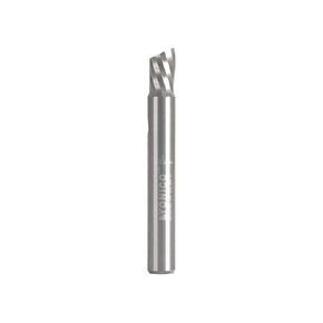 YONICO Solid Carbide Single Flute Downcut End Mill Router Bits CNC Spiral O Flute 1/4-Inch Diameter 1/4-Inch Shank 32015-SC