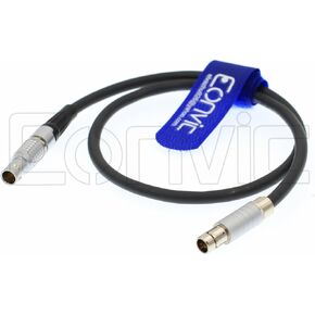 Eonvic Fischer RS 3 pin to 0b 2pin Power Cable for Arri Alexa Teradek Bolt