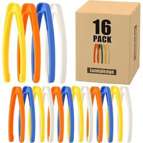 16 PCS Sensory Bin Tools Toddler Plastic Tweezers Fine Motor Toys Experiments Toy Tweezers Craft Tweezers Plastic Tweezers for Kids