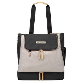 Petunia Pickle Bottom Pivot Backpack, Multiple Carrying Options, Insulated Pockets, Modern Silhouette, Roomy Interior, Indigo/Blush