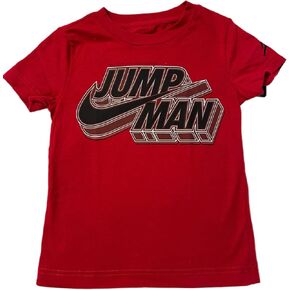 Jordan Baby Boy's Jumpman X Nike Bright (Toddler) Gym Red 4T (Toddler)