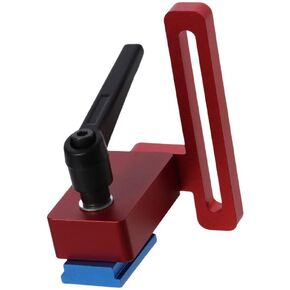 Red T-shaped Slider Durable 19mm Aluminium Alloy Track Stop T Track Stop Block