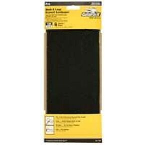 Gator 7158 Hook and Loop Fine 120-Grit Drywall Sheet Sandpaper, 4.5 x 10.5 Inch, 6 Sheets