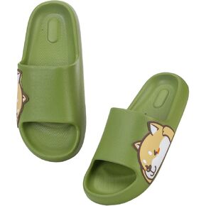 Sandals for Girls and Boys,Mens Slippers Sandals for Women,EVA Anti-Slip Indoor & Outdoor Kids Slippers Smile Face Open Toe Spa Bath Pool Gym House Casual Shower Shoes