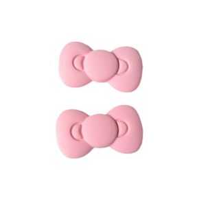 2Pcs Pink Bow Hair Clips Bows for Girls, Bow Hair Barrettes for Women, Fashion Bow Hairpin Alligator Clips, Kawaii Cute Hair Accessories for Girls Gift