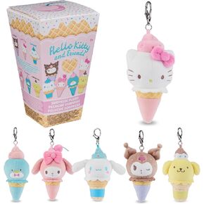 GUND Sanrio Hello Kitty and Friends Ice Cream Surprise Plush Toy, Mystery Unboxing Stuffed Animal for Ages 1 and Up, Multicolor, 4" (1 of 6 Styles)