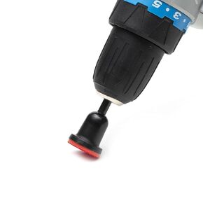 Glass Polish 1 inch (25mm) Backing Pad for Electric Drill - Hook and Loop Backing Pad with Drill Attachment - GP12013