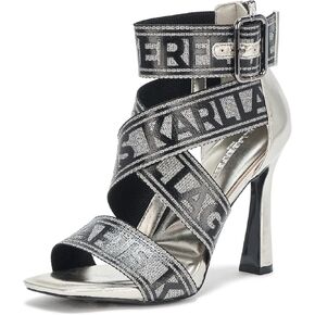 KARL LAGERFELD womens Careliz Everyday Strappy Sandal