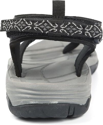 Northside Womens Covina Sport Open Toe Strap Sandal ، Black/Gray ، 8 M US in Kuwait