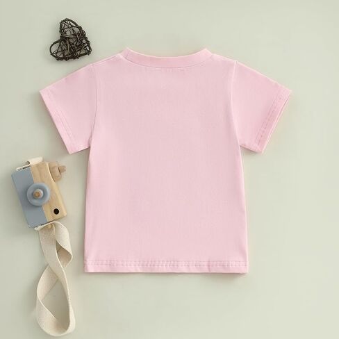 Toddler Girls Birthday Outfit in My One Two Three Four Five Six Year Old Era Shirt Short Sleeve Tops Summer Clothes in Saudi Arabia