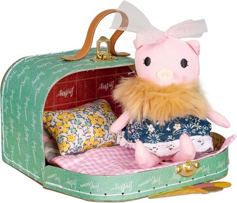 Levlovs Christmas Pig Mouse in a Matchbox Danish Design Toy Baby Registry Pig في Ice Cream Truck Clush Toy Toy Toy in Kuwait