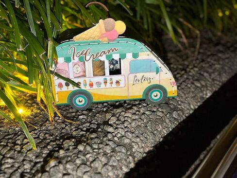 Levlovs Christmas Pig Mouse in a Matchbox Danish Design Toy Baby Registry Pig في Ice Cream Truck Clush Toy Toy Toy in Kuwait