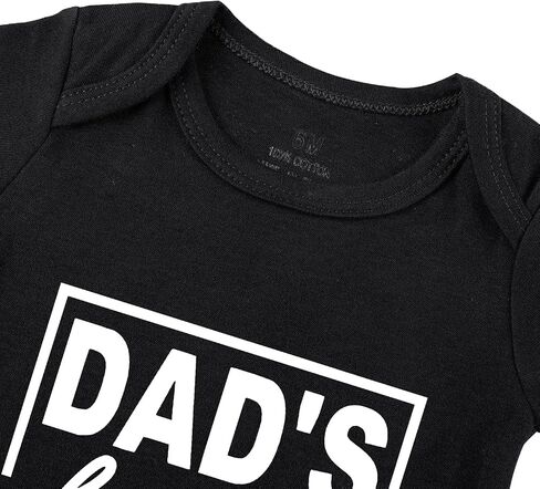 listery Daddys Boy Baby Clothes Boy Dad Bodysuit I Love Daddy Bodysuit Dad And Baby Newborn Unisex in Saudi Arabia
