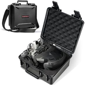 Hard Carrying Case Compatible with DJI Neo Motion Fly More Combo & Accessories, Travel Shoulder Case Fits Goggles N3/3/2, RC Motion 3, RC-2/N3/N2/N1/FPV 3 Remote Controllers