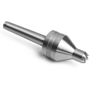 Live Cup Center MT2 with Diameter 33mm for Woodturning Lathe Tailstock Center.