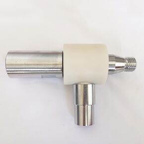 Core Drill Bits Shaft Adapter for Conversion Thread with Dust Collection Connector (Male:M22, Female:1 1/4"-7 with Plastic)