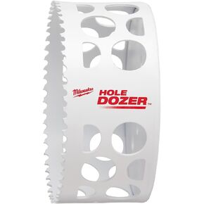 Hole Dozer Hole Saw, Bi-Metal, 4-1/8 in