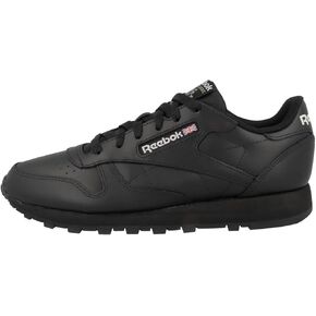 Reebok Women's Classic Leather Sneaker, Core Black Core Black Pure Grey 5, 10.5 US