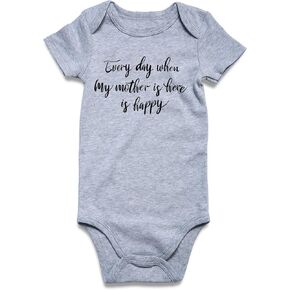Baby Boys Girls Bodysuit Infant Whitwity Whileborn Nevel Sleeve Romper Clothes Baby Jumpsuit 0-12 شهر
