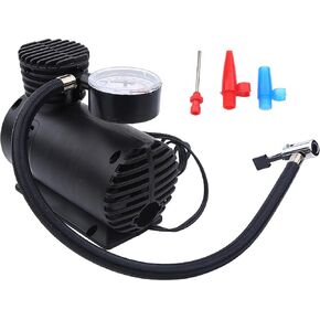 Portable Car Tire Inflator 300PSI Mini Tire Inflator Air Compressor Fast 12V Universal Tire Air Pump Electric Tire Inflator Cigarette Lighter Suitable for Cars Motorcycles Electric Bicycles