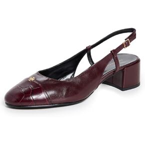 Tory Burch Women's Cap-Toe Slingbacks 45mm